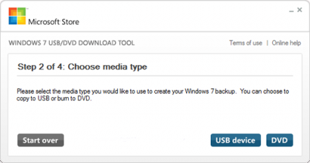 Windows 7 USB/DVD Download Tool 1.0 -    Windows 7