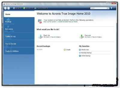 Acronis True Image Home 2010 (13 Build 6053)