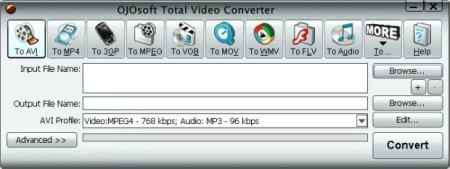 OJOsoft Total Video Converter 2.7.3.1204 Portable -  (2009)