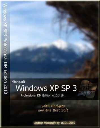 WINDOWS XP SP3 Pro  DM Edition v.10.J.16 ( 16.01.2010.)