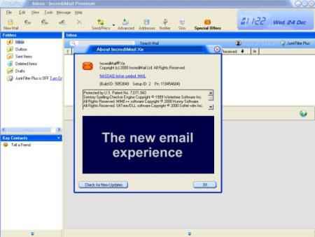IncrediMail 2 6.04 Build 4475 Portable - почтовый клиент (2010)
