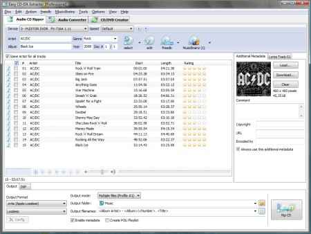 Easy CD-DA Extractor Pro 12.0.8.1 Portable -   (2010)