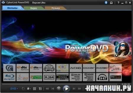 CyberLink PowerDVD 10.0.1714.51 Ultra Rus RePack