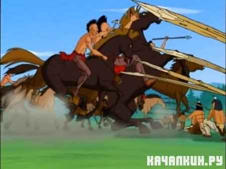 ��������� �� �������. ����� ����������� (4 �����) / The Last Of The Mohicans / 2004 / 1.37 �� / DVDRip