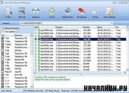 Wise Disk Cleaner Pro 5.73.263 Rus RePack