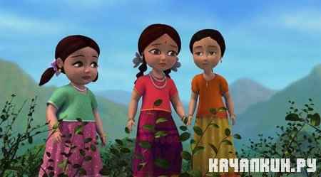 ��������� ������ - ����������� ����� / Little Krishna - The Legendary Warrior (2009 / DVDRip) 