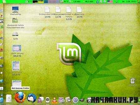 Linux Mint 10 86 + Macbuntu 2.3