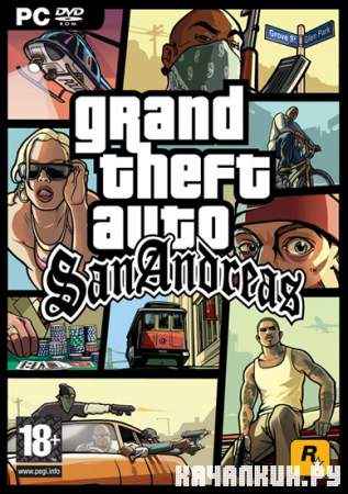 GTA San Andreas + MP v0.3c (2005/RUS)