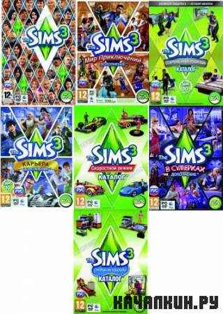 The Sims 3 Collection 7 in 1 / The Sims 3  7  1 (2009-2011/RUS/RePack)