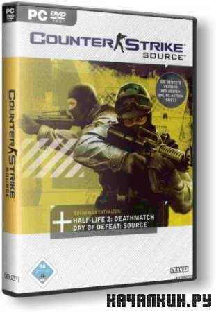 Counter-Strike Source 1.0.0.60 No-Steam +  ZombyMod + Autoupdater (2011/RUS/P)