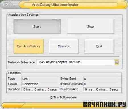 Ares Galaxy Ultra Accelerator 1.6.0