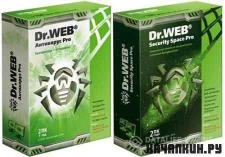 Dr.Web Anti-virus & Security Space Pro 6.00.1.01310 Ml/Rus