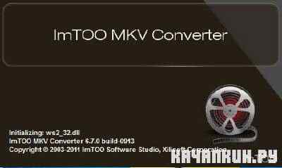 ImTOO MKV Converter 6.7.0 Build 0913 (2011/Eng)