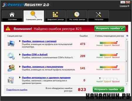 Raxco PerfectRegistry 2.0.0.1822 RePack (RUS/ENG)