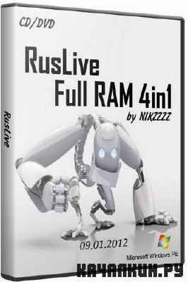 RusLiveFull RAM 4 in1 by NIKZZZZ CD/DVD (09.01.2012)