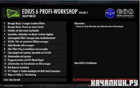 Edius 6 Profi-Workshop Vol. 2